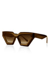 Uv400 Koruyucu Unisex New Cat Eye Güneş Gözlüğü 1076