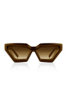 Uv400 Koruyucu Unisex New Cat Eye Güneş Gözlüğü 1076